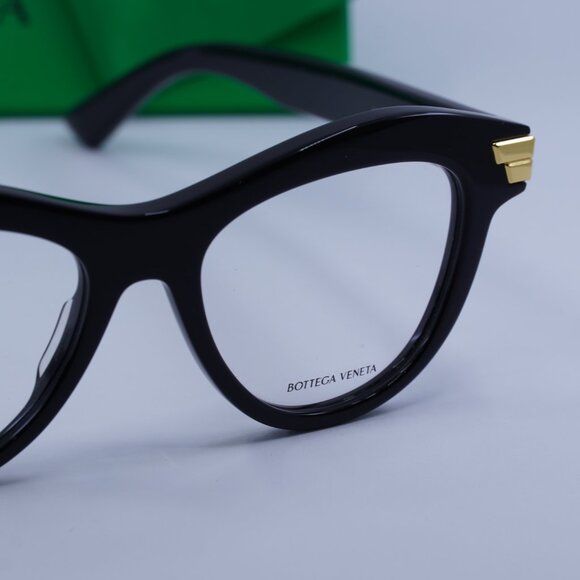 Bottega Veneta BV1105O 001 Cat Eye Eyeglasses 50mm – Black - Picture 6 of 10